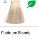 KEEN Ammonia free Color Cream 10 Platinum blonde Безамонячна боя